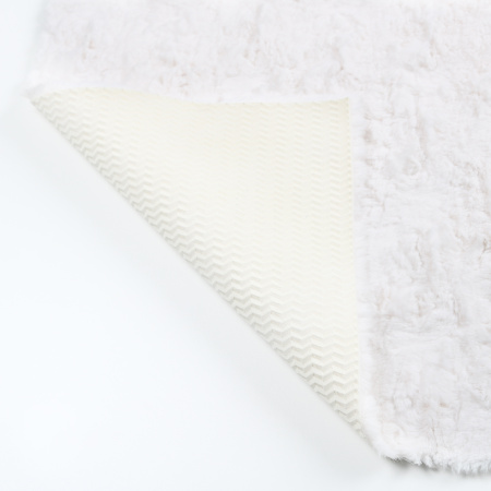 Коврик для ванной 1-ый Fixsen DELUX, FX-9040W белый, 70х120 см.