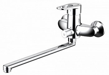 Смеситель для ванны с душем Bravat Loop F6124182CP-02L-RUS хром