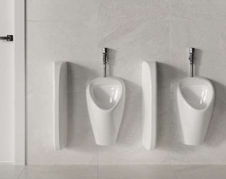 Писсуар подвесной Sanita luxe Long LNGSLUR01 белый, наружный подвод воды