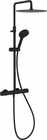 Душевая стойка Jacob Delafon Metro E26588-BL черный матовый