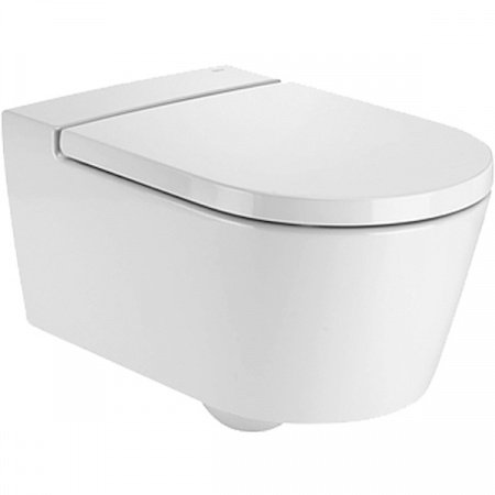 Крышка-сиденье для унитаза Roca Inspira 80152C00B Белая с микролифтом