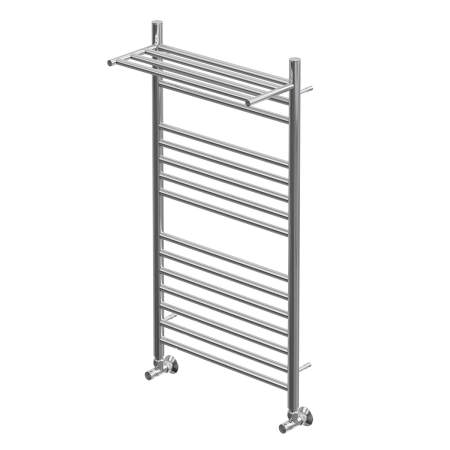 Полотенцесушитель водяной Point PN10150SP П14 500x1000 с полкой, хром