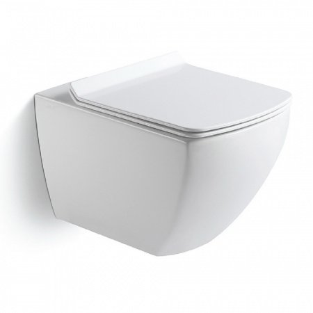 Унитаз подвесной Black&White Universe 726W00 белый