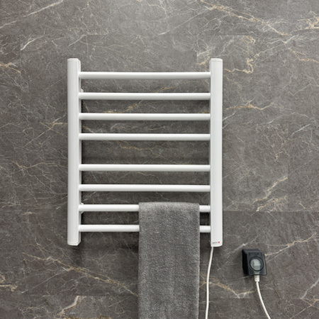Полотенцесушитель электрический Fixsen UNIVERSAL 600х500 FX-7200W, белый