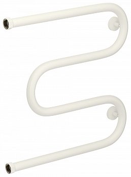Полотенцесушитель водяной Сунержа М-образный 50х50 белый матовый