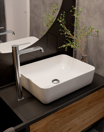 Смеситель для раковины AQUAme Asti AQM6414CR хром