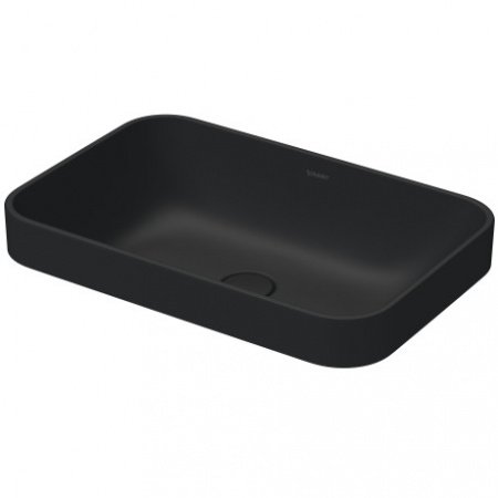 Раковина встраиваемая сверху 60см Duravit Happy D.2 Plus 2359601300 anthracite matt