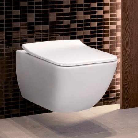 Унитаз подвесной Villeroy & Boch Venticello 4611R0R1 белый, без сиденья