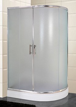 Душевой угол Esbano ES-8027A(L) 120x80x200 профиль хром, стекло матовое