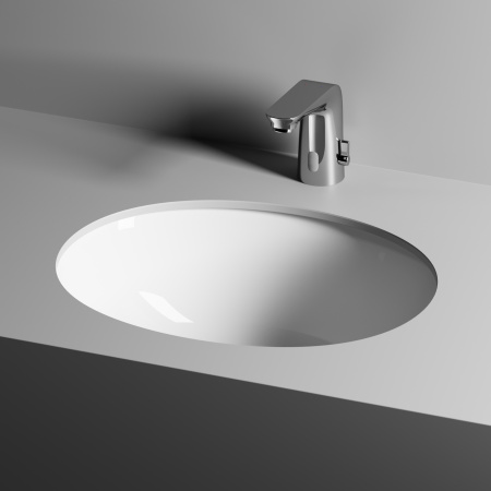 Раковина встраиваемая снизу 51см Ceramica Nova Element CN6042 белый