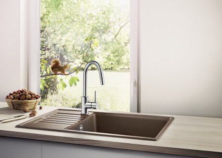 Смеситель для кухни Blanco Mida-S 521454 хром