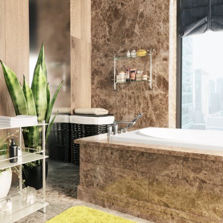 Смеситель для ванны с душем WasserKraft Salm 2755 хром