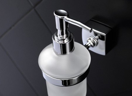 Дозатор жидкого мыла Fixsen Kvadro FX-61312 Хром