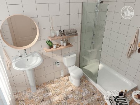 Раковина Santek Бриз 55 отверстие под смеситель 1WH110460