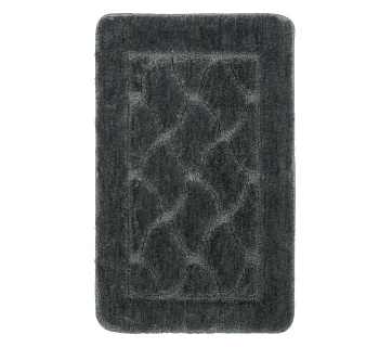 Коврик для ванной Fixsen Link 1-ый,  FX-5002V, графит, 50х80 см.
