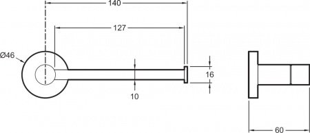 Держатель туалетной бумаги Jacob Delafon Classique E77824-CP Хром