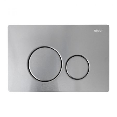 Кнопка смыва ABBER AC0121MCH хром матовый