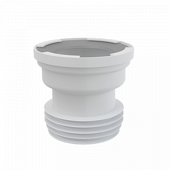 Выпускной патрубок для унитаза Alcaplast A991 гофровый белый