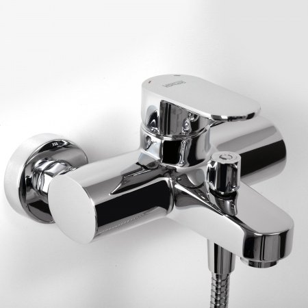 Смеситель для ванны с душем WasserKraft Donau 5301 хром