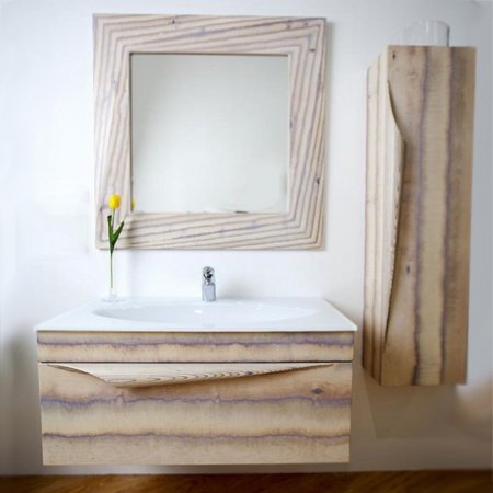 Тумба для комплекта Clarberg Папирус Вуд Т10/W светлое дерево