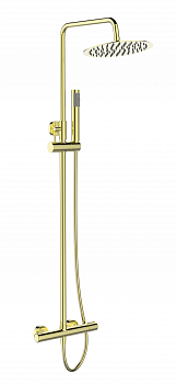 Душевая стойка BelBagno UNO UNO-DOCM-ORO золото