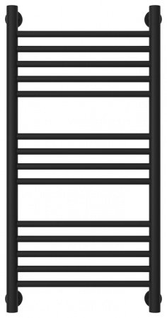Полотенцесушитель водяной Сунержа Богема+ 80х40 перемычка прямая, черный матовый