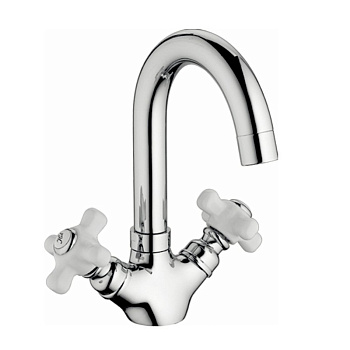 Смеситель для раковины Haiba HB1218, хром