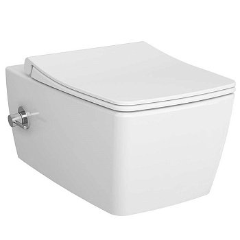 Унитаз подвесной с функцией биде Vitra Metropole 7672B003-1684 без сиденья