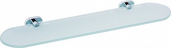 Полка стеклянная Bemeta Oval 118402031 Хром