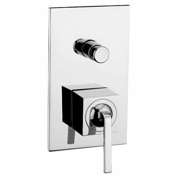 Смеситель для ванны и душа Webert Wolo WO860101 Хром глянцевый