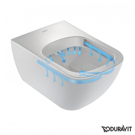 Унитаз Duravit Happy D 2 2222090000 подвесной без сиденья