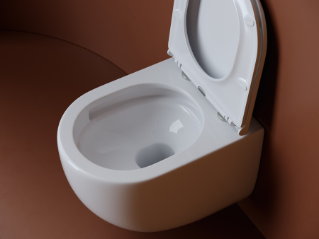 Унитаз подвесной безободковый Ceramica Nova Up CN4007 белый