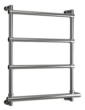 Полотенцесушитель электрический Margaroli Sole 542-4 5424704CRNB 660х570 хром