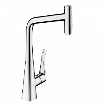 Смеситель для кухни Hansgrohe Metris Select M71 73820000 хром