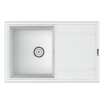 Мойка кухонная Point Лаура 78 PN3005W, белый