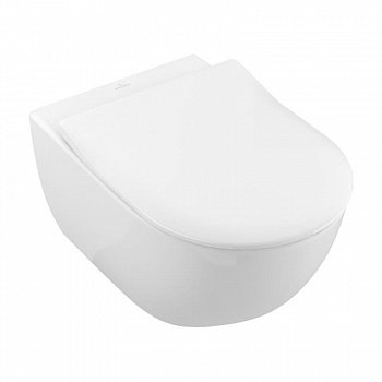 Унитаз Villeroy&Boch Subway 2.0 Plus Rimless 5614R0R1 подвесной без сиденья