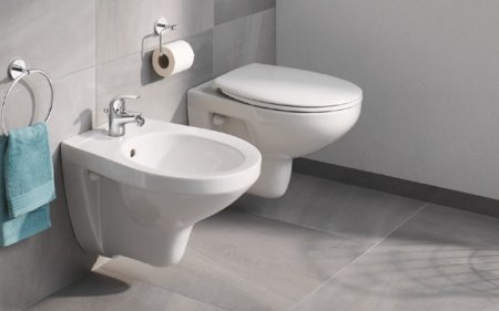 Смеситель для биде Grohe BauFlow 23754000 хром