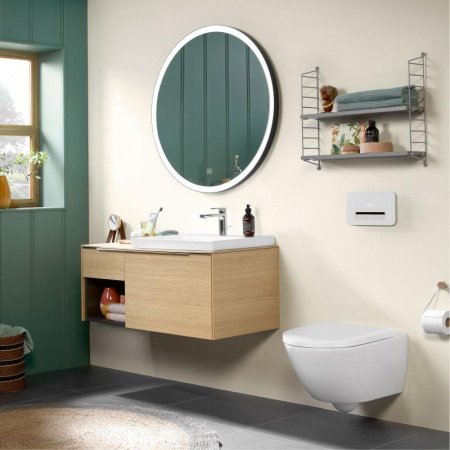 Унитаз подвесной Villeroy & Boch Subway 3.0 4670TSR1 белый, с сиденьем микролифт