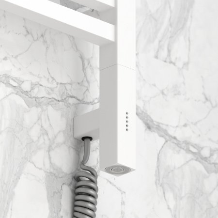 Полотенцесушитель электрический Сунержа Модус 3.0 50х30 белый матовый, левый ТЭН