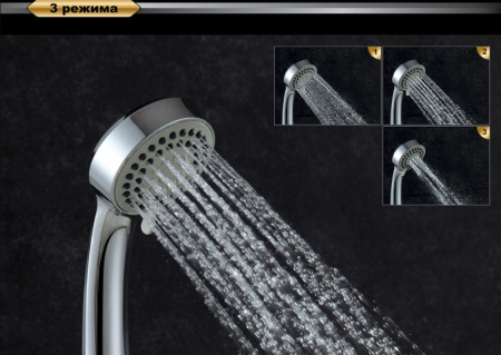 Смеситель для ванны D&K Rhein DA1473301, хром