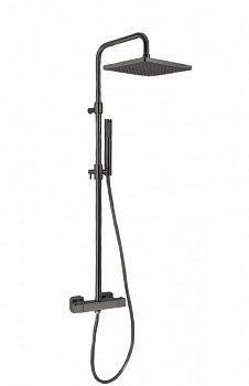 Душевая стойка Webert Pegaso PE980507560METAL черный матовый