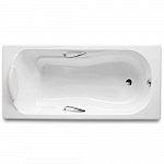 Чугунная ванна Roca Haiti 2332G000R 150х80 см с отверстиями для ручек Чугунная ванна Roca Haiti 2332G000R 150х80 см с отверстиями для ручек