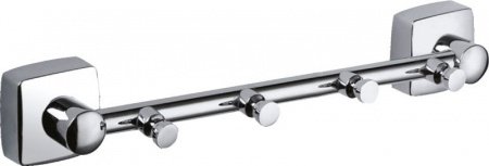 Крючки для полотенец Fixsen Kvadro FX-61305-4 Хром