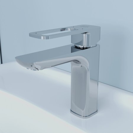 Смеситель для раковины IDDIS Slide SLISB00i01 хром глянцевый