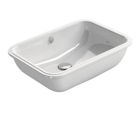 Раковина встраиваемая снизу 55см GSI Pura 724311 белый