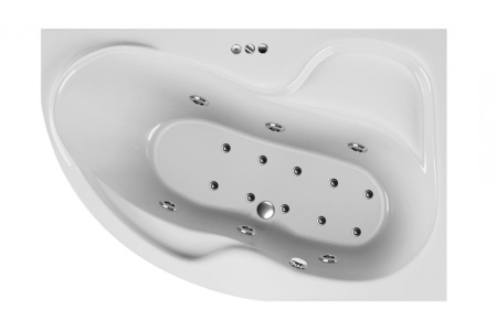 Ванна акриловая правосторонняя Relisan ADARA Гл000013734, 160x100