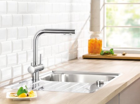 Смеситель для кухни Blanco Fontas II 525137 хром