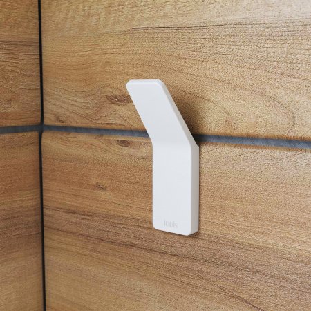 Крючок IDDIS Slide SLIWT10i41 белый матовый