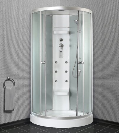 Душевая кабина Timo Lux TL-1503 102x102x230 профиль хром глянцевый, стекло прозрачное