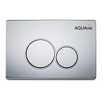 Панель смыва AQUAme AQM4101CR хром